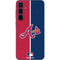 MLB Atlanta Braves Split Galaxy A35 5G Skin
